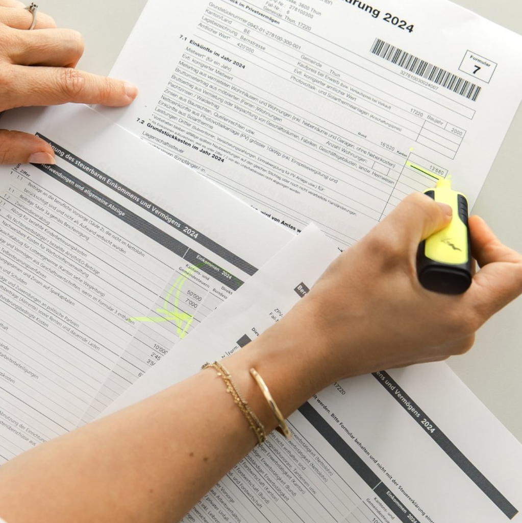 Transparente und zuverlässige Steuerberatung in der Region Thun